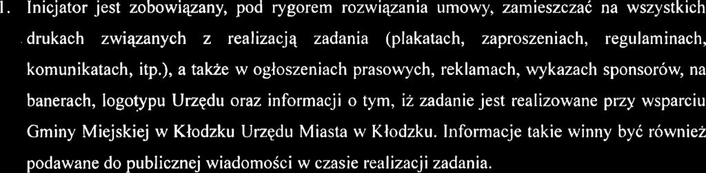 Niezastosowanie siq do wezwania skutkuje przeprowadzeniem kontroli, kt6ra moze by6 podstawq rozwiqzywania umowy.