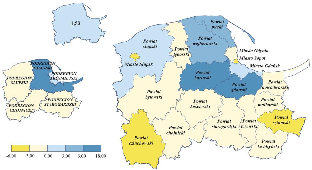 LUDNOŚĆ 27 W skali kraju w 2016 r.