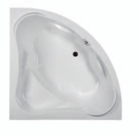 : 150 L; 700 x 1600 x 580 mm, poj.: 160 L; 700 x 1700 x 580 mm, poj.: 170 L; 750 x 1500 x 580 mm, poj.