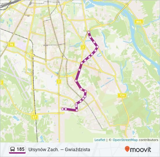 Kierunek: Al. Witosa 21 przystanków WYŚWIETL ROZKŁAD JAZDY LINII Ursynów Zach. 04 33A Sójki, Warszawa Ursynów Zach.