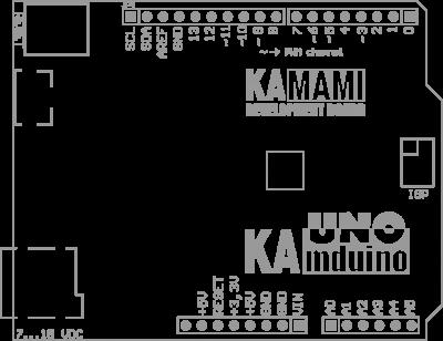 microcontroller (output 13).