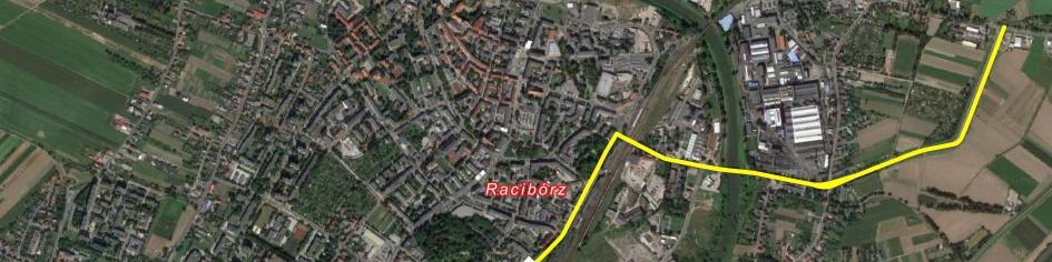raciborskiego, w gminie Racibórz.