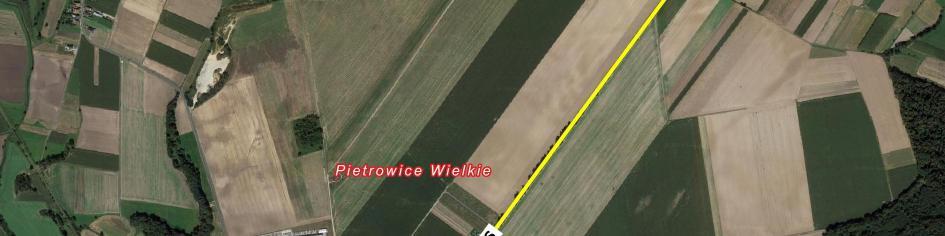 gminie Pietrowice Wielkie, swój bieg rozpoczyna