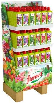 DISPLAYE 1/4 PALETY produkt Fruktovit PLUS płyn 1,1 kg DISPLAY 6 Fruktovit PLUS nawóz do surfinii gramatura ilość w display u 24 Fruktovit PLUS nawóz do roślin kwitnących 22 Fruktovit PLUS nawóz do