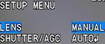 3.1. 2Drzewo menu ekranowego kamery Strona 1 Strona 2 SETUP MENU LENS SHUTTER/AGC WHITE BAL BACKLIGHT PICT ADJUST ATR MOTION DET NEXT EXIT MANUAL AUTO ATW OFF OFF ON SAVE ALL SETUP MENU PRIVACY