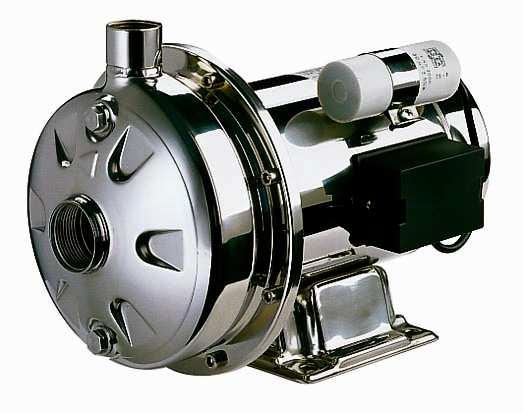 CD JEDNOWIRNIKOWE POMPY OD RODKOWE ZE STALI NIERDZEWNEJ AISI 304 Os ony silnika oraz wentylatora ze stali nierdzewnej AISI 304 HP kw 1~ 3~ [kg] CDM 70/05 1970050000 346,00 0,5 0,37 3,4 2,4 1,4 8,7