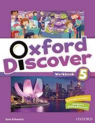 dodatkowych ćwiczeń 73,60 zł 9780194278867 Oxford Discover 5 Writing & Spelling Book Materiał pomocniczy dla nauczyciela 35,40 zł 9780194279208 Oxford Discover 5 Posters Materiał pomocniczy dla
