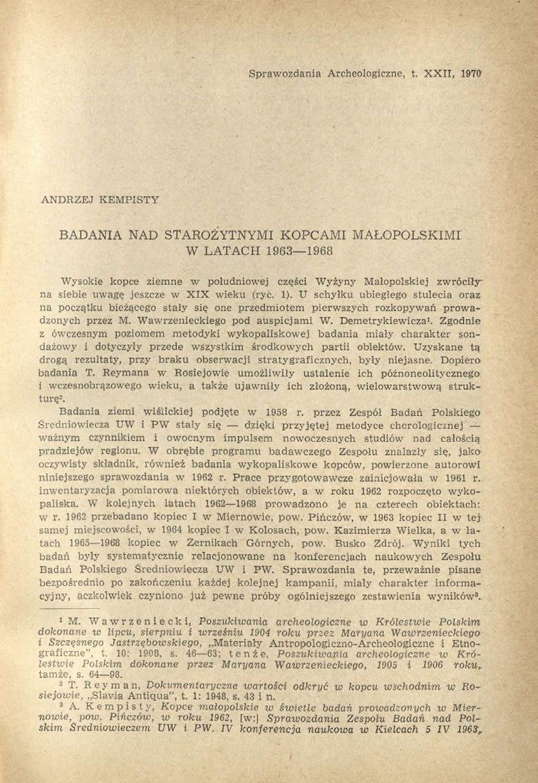 Sprawozdania Archeologiczne, t.