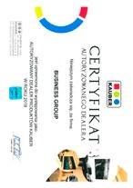 2018 CERTYFIKAT Business Group ul.