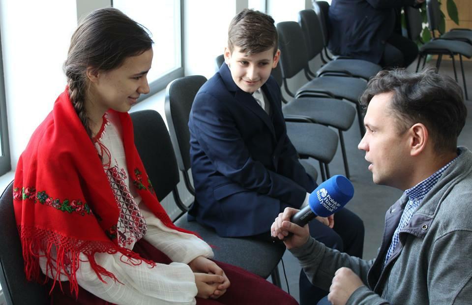 Kurier Poranny Numer 7 05/2019 Strona 8 Recytują w języku białoruskim- RODNAJE