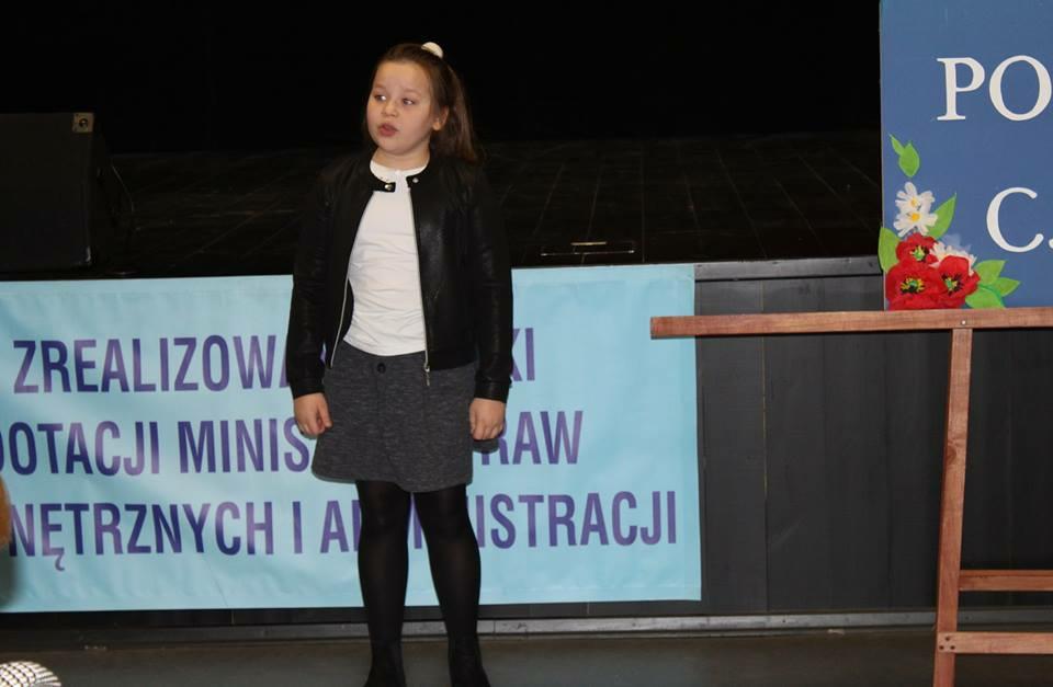 Sawicka kl I w kategorii klas IV - VI: I miejsce - Gabriel Pach kl VI, II miejsce