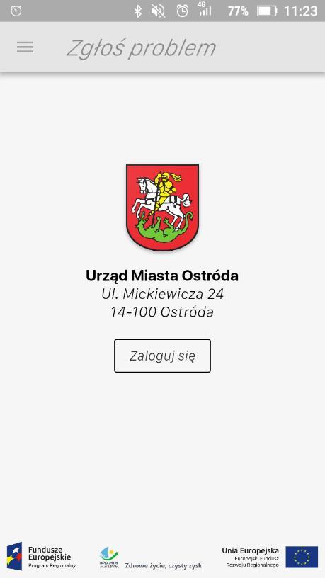 1. Wprowadzenie Aplikacja w założeniach ma umożliwić zgłaszanie przez mieszkańców miejsc problemowych w mieście, takich jak: