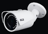 Systemy HDCVI BCS-THC3400IR-E 4 (2.8 mm) Kamera kolorowa tubowa metalowa HD-CVI z promiennikiem podczerwieni obsługa standardu HD-CVI, rzetwornik: 1/3 4 Mpx CMOS, Rozdzielczość 4 Mpx, max.