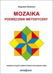 MOZAIKA to 40 drewnianych klocków, trójkątów i rombów: czerwonych, zielonych, niebieskich, żółtych i pomarańczowych.