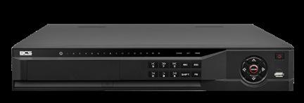 BCS-NVR1604-4K--III Rejestrator I 16 kanałów I max 4K asmo przychodzące 320 Mbps 4 dyski ST III do 40TB BCS-XVR04014M-E Rejestrator hybrydowy 4 kanały