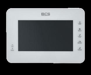 32GB), karta pamięci nie jest dostarczana z monitorem Funkcja larm umożliwiająca podłączenie 6 czujników NO/NC, podział na strefy, historia Możliwość wyświetlenia obrazu z kamer I (BCS Line, oint