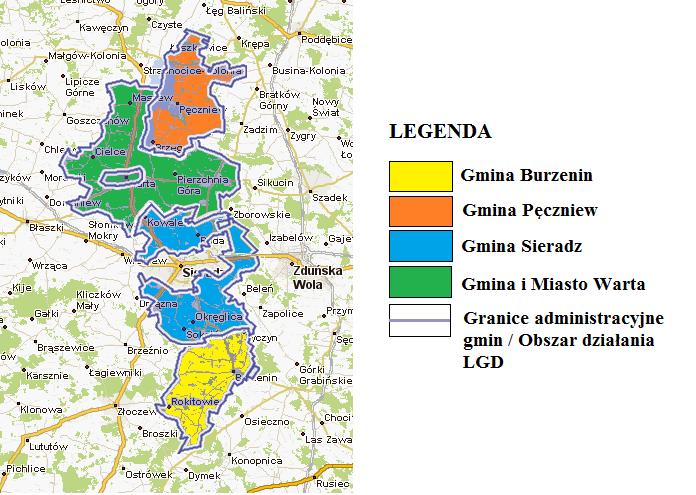 Stowarzyszenie Lokalna Grupa Działania Przymierze Jeziorsko Jest stowarzyszeniem w skład, którego wchodzą 4 gminy członkowskie z powiatu sieradzkiego i