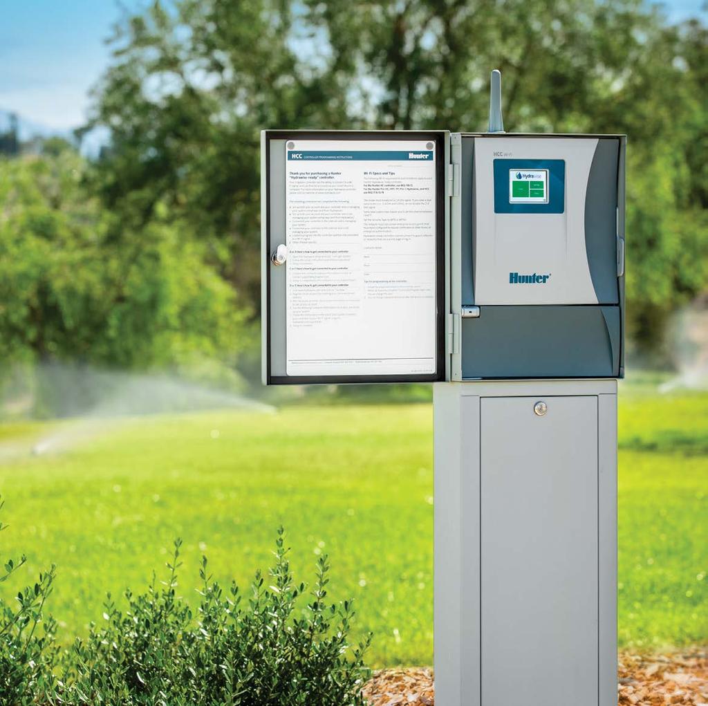 STEROWNIK HCC Sterowanie przy pomocy Wi-Fi dla maksymalnie 54 sekcji PILOT SYSTEM DESIGN