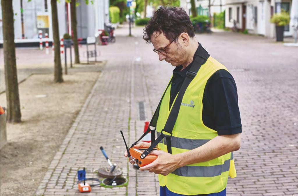 Porównanie korelacji i akustycznej metody lokalizacji Przebieg korelacji zasadniczo różni się od klasycznego wyszukiwania wycieków metodą akustyczną zamiast punktowej kontroli kolejnych elementów