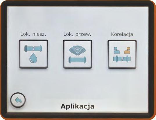 Elastycznie Urządzenie wielofunkcyjne: lokalizacja wstępna, lokalizacja dokładna nieszczelności i korelacja.