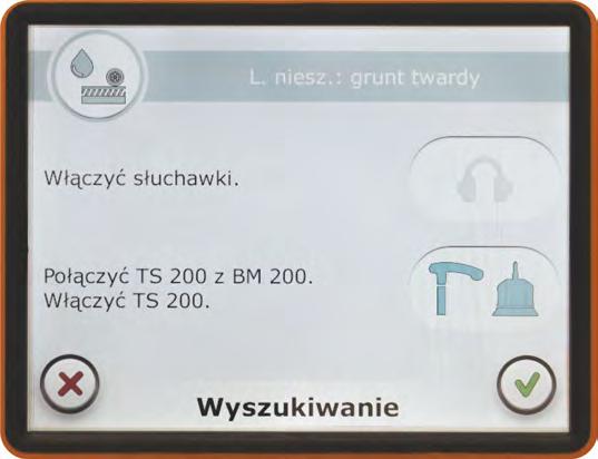SeCorrPhon AC 200 samoczynnie optymalizuje wyniki pomiarów poprzez automatyczny wybór odpowiednich filtrów bez konieczności ingerencji użytkownika.