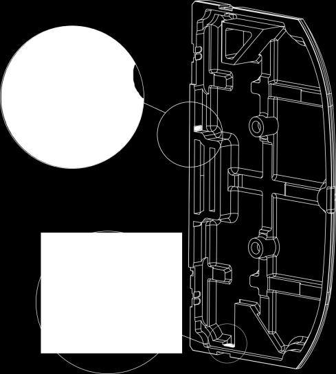in side cover to pass pipelines or/and cables.