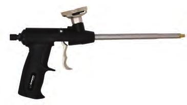 Pistolet do pian montażowych PISTOLET DO PIAN Przeznaczony do wypełnienia szczelin Ilość/ Zbiorcze PPISTOLET 1/1/1 Podkładka systemowa do płyt