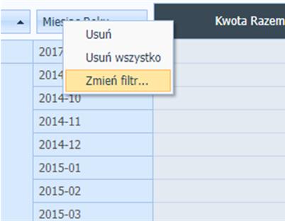 Zmień filtr.