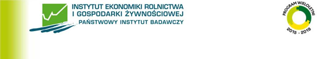 Wielkość ekonomiczna a efekty gospodarowania i możliwe zagrożenia gospodarstw polowych w Polsce Konferencja Międzynarodowa pt.