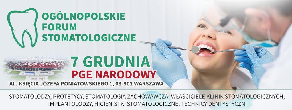 OGÓLNOPOLSKIE FORUM STOMATOLOGICZNE Godzina Temat wystąpienia / Tytuł sesji 07:30 08:00 REJESTRACJA UCZESTNIKÓW / PORANNA KAWA I