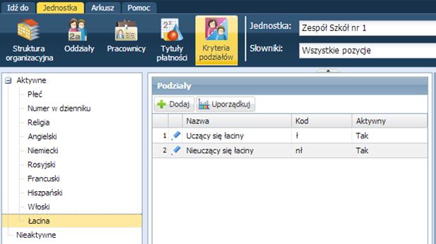Uzupełnianie danych organizacyjnych jednostki sprawozdawczej 25 5.