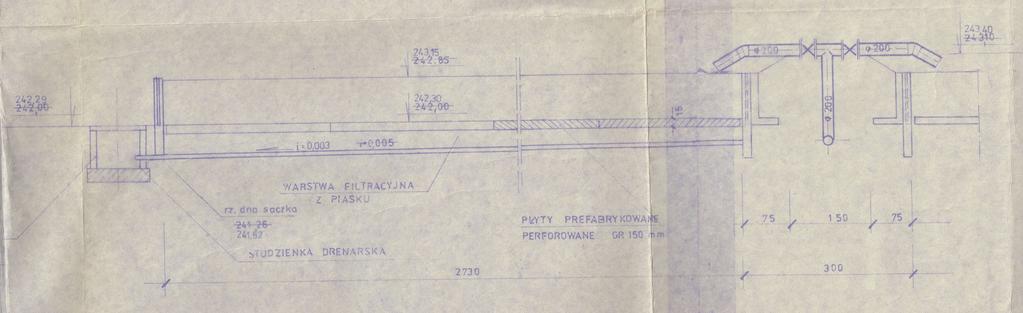 8. Poletka osadowe Obiekt nr 38 Zakres likwidacji poletek przedstawiono szczegółowo na rys nr PZT/4 Plan elementów zagospodarowania przeznaczonych do likwidacji PW tom I cz.1 (PZT).