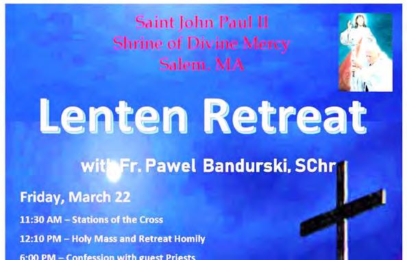 2 ND SUNDAY OF LENT MARCH 17 TH, 2018 Lenten Regulations on Fast & Abstinence Ash Wednesday & Good Friday: Abstinence from meat by all Catholics 14 years & older.