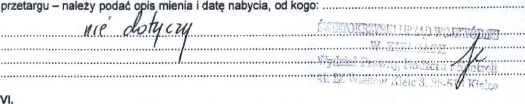 Skarbu Państwa, innej państwowej osoby prawnej, jednostki samorządu terytorialnego, ich związków lub