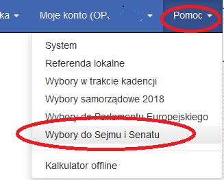 HARMONOGRAM I ZAKRES TESTU 01.10.2019 r (wtorek) SYSTEMU WSPARCIE ORGANÓW WYBORCZYCH (WOW) W WYBORACH DO SEJMU I SENATU ZARZĄDZONYCH NA 13.10.2019 r. Uwaga!