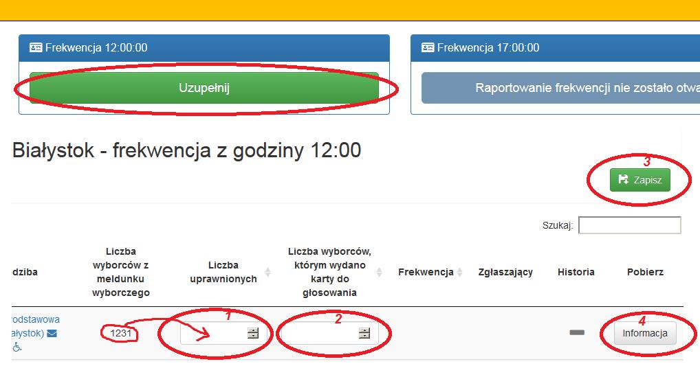 pl Zalecamy jeśli to możliwe wykonanie całości testu na docelowych komputerach w Siedzibie w celu wyeliminowania możliwych błędów w weekend wyborczy: niewłaściwa wersja przeglądarki internetowej,