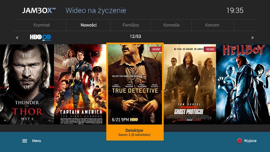 poszczególnych odcinków tej serii.