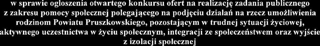 trudną sytuacji życiowej, aktywnego uczestnictwa w życiu społecznym,.