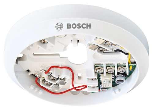 MS 400 B Standardowa podstawa czujki MS 400 z oznakowaniem Bosch.