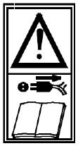 PL Symbol bezpieczeństwa (wyjaśnienie środków bezpieczeństwa zamiast wykrzyknika) wraz ze wskazówką, w celu uniknięcia uszkodzeń Symbol wskazówki z informacjami o prawidłowym postępowaniu z