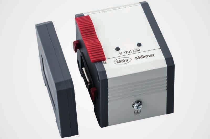 Podłączanie modułów N 1700 przez złącze USB do inteligentnego, uniwersalnego oprogramowania do analizy i konfiguracji Millimar Cockpit Podłączanie wszystkich typów głowic pomiarowych o takiej samej