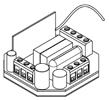 SR-Xn/PT Radiowy sterownik rolety - podtynkowy Unterputz - Funk - Rollladensteuerung Радиоуправление роллеты - внутристенное Roller shutter radio driver - under plaster - sterowany pilotem PR2, PR4