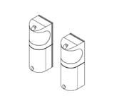 F20S Fotokomórka Fotozelle Фотоэлемент Photocell - synchronizowane fotokomórki regulowane w zakresie 20 w poziomie i 30 w pionie, bezpośrednio współpracują z siłownikami Neoplus ANR oraz centralką