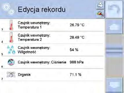Jeżeli na wyświetlaczu pojawi się wartość 100%, oznacza to, ze drgania osiągnęły próg ustawiany