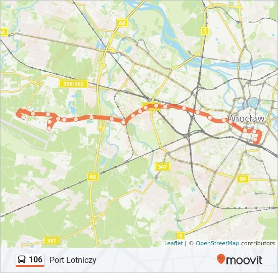 Kierunek: Port Lotniczy 24 przystanków WYŚWIETL ROZKŁAD JAZDY LINII Dworcowa 21 Ulica Dworcowa, Wrocław Wzgórze Partyzantów 61 Ulica Podwale, Wrocław Renoma Pl.