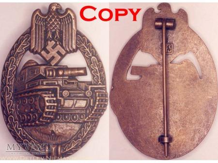 Pancerna Odznaka Szturmowa ; Tank Assault Badge ; Pancerna