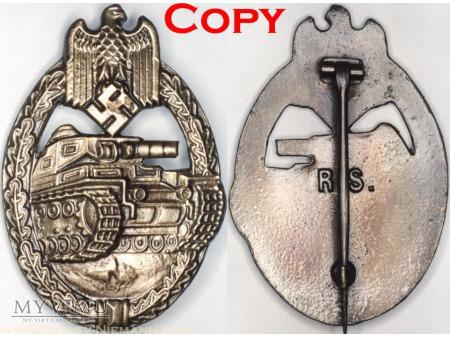 Pancerna Odznaka Szturmowa ; Tank Assault Badge ; Pancerna