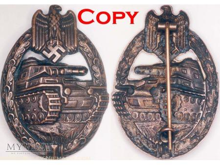 Pancerna Odznaka Szturmowa ; Tank Assault Badge ; Pancerna