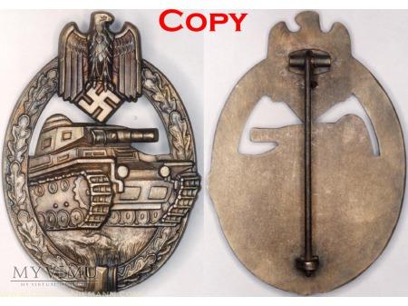 Pancerna Odznaka Szturmowa ; Tank Assault Badge ; Pancerna