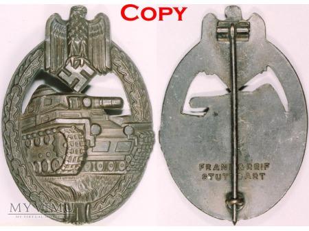 Pancerna Odznaka Szturmowa ; Tank Assault Badge ; Pancerna